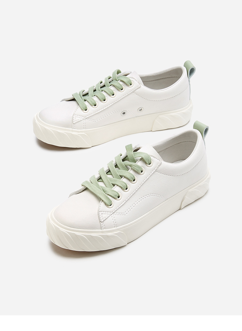 热风小白鞋女2020年春季新款女士时尚百搭平底休闲板鞋 03米色 40正码