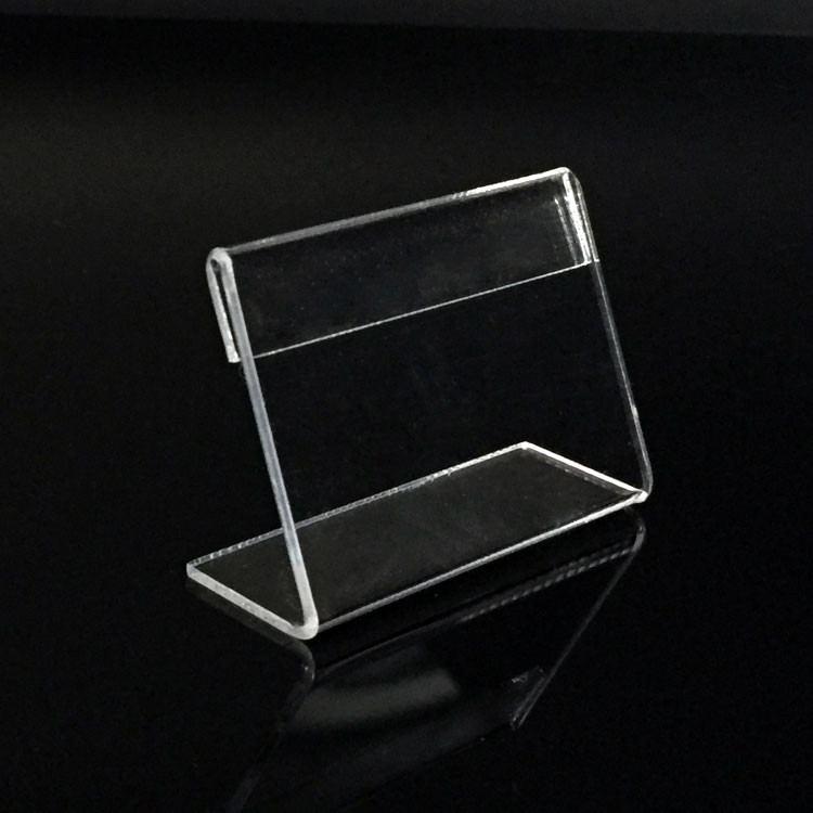 价格牌 l型标签支架亚克力桌牌台签台牌台卡透明标价牌商超卖场价签