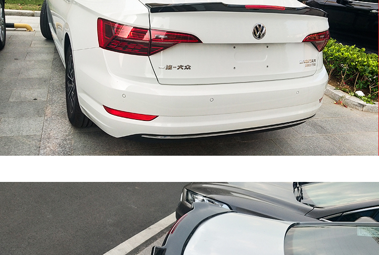 专用大众1921款新速腾尾翼免打孔压翼改装小包围碳纤维运动定风翼速腾