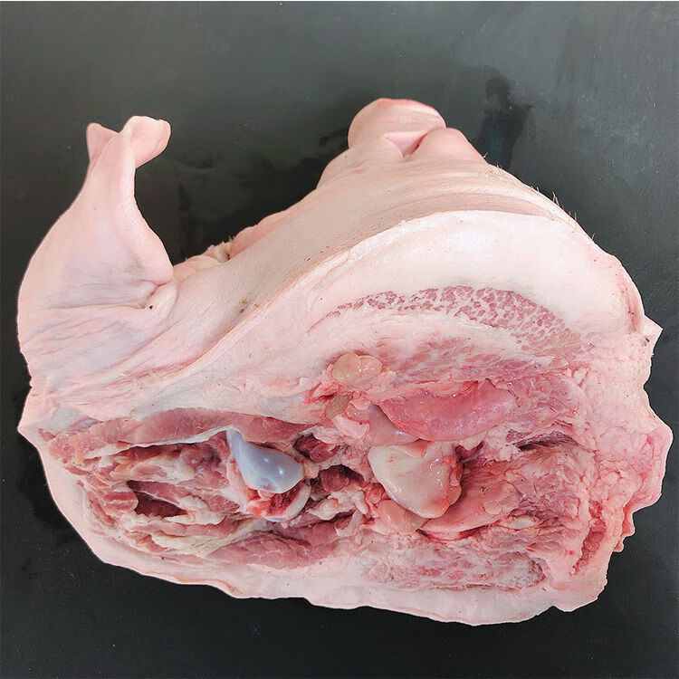 新鲜猪头速冻现杀土猪整只大猪头14斤16斤22斤13斤1个惟纳德16斤1个