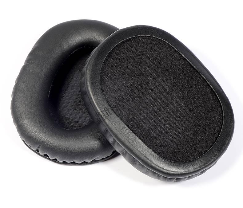 适用罗技logitechgprox头戴式游戏耳机罩gprox皮耳套套耳罩钛灰色lr印