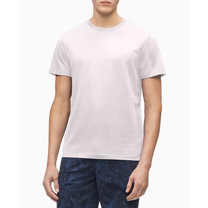 calvinklein凯尔文克莱恩ck男士t恤圆领短袖纯棉经典舒适休闲105037