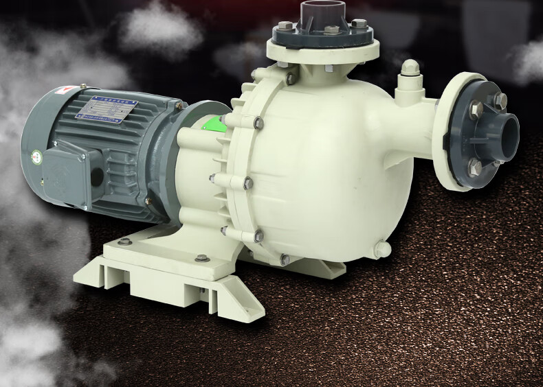 化工自吸泵腐蚀耐酸碱pppvdf氟塑料工业耐高温离心马肚污水泵375kwdn