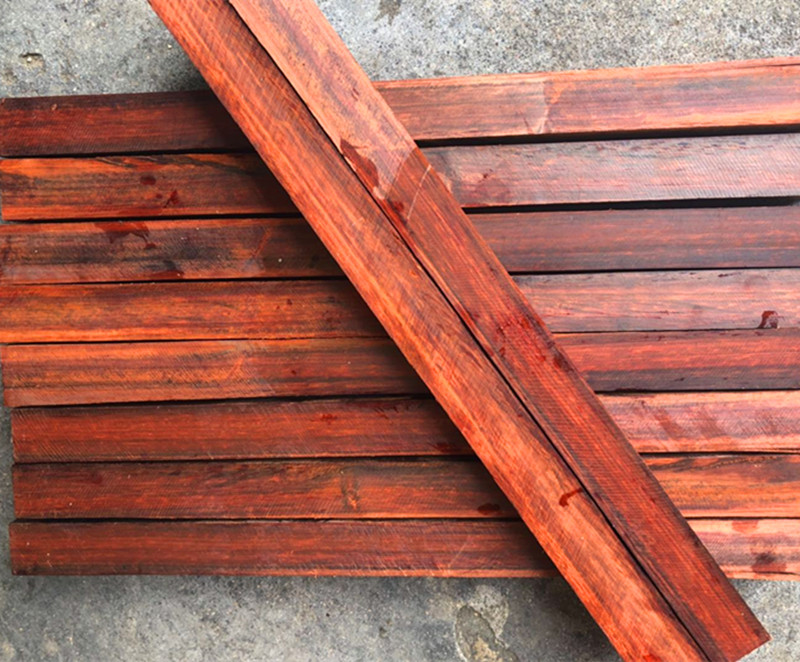 小叶紫檀印度段光犀角红木沉水大板原木料边角料木方条子串 8x5x2