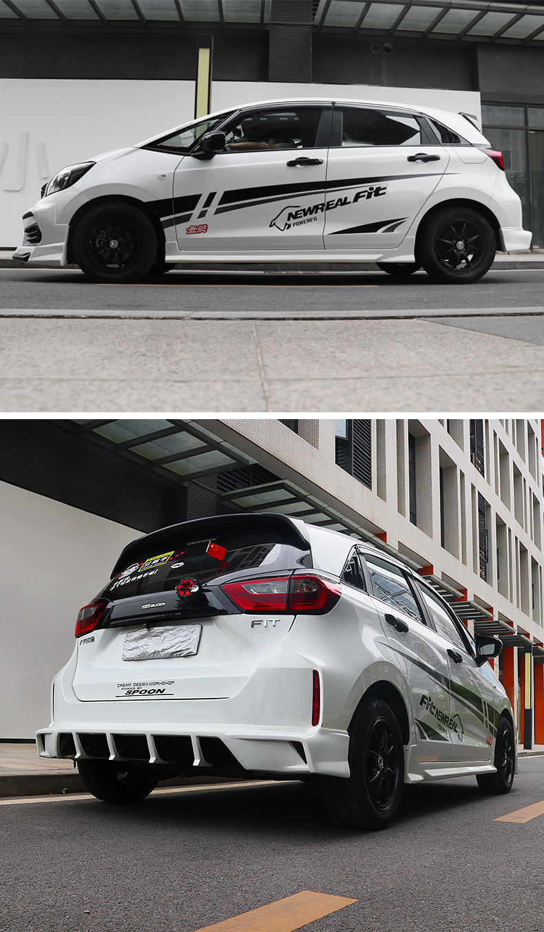 京选适用life来福四代飞度2021改装件无限包围gr9外观配件mugen前铲后