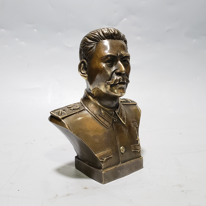 可狄 可狄 仿古纯铜四大伟人铜像 家居摆件摆设 马克思【图片 价格