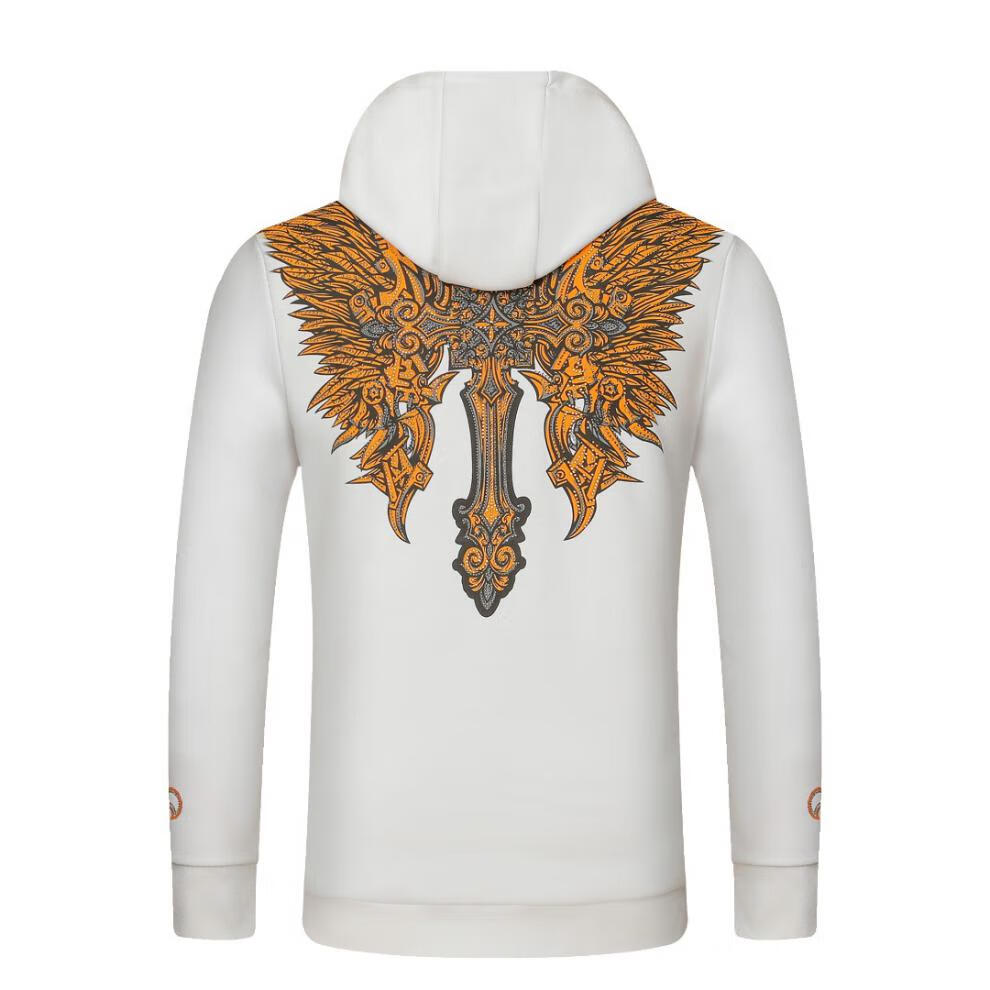 medusa美杜莎连帽卫衣男装秋冬新品时尚潮流休闲轻奢潮牌加绒开衫外套