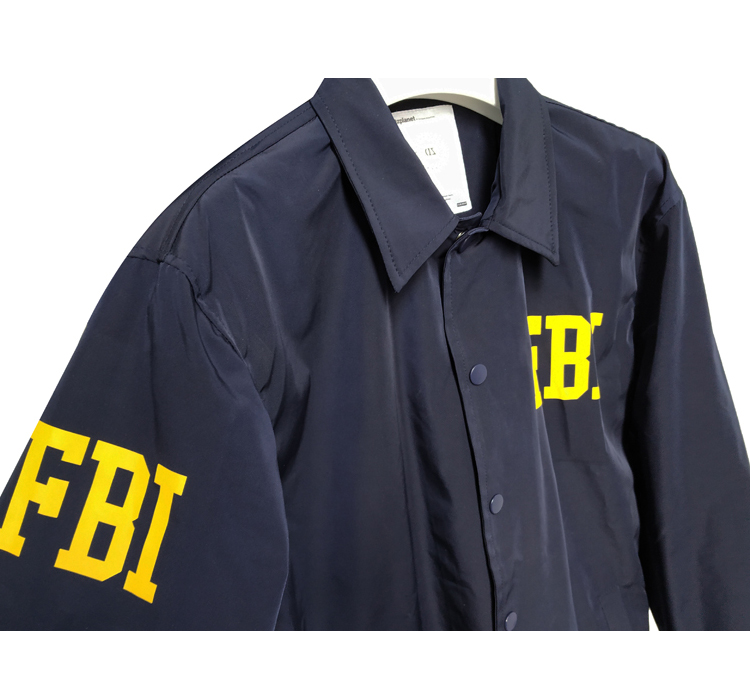 美式街头潮牌fbi衣服教练服夹克男秋冬季新款薄款宽松学生潮流探员