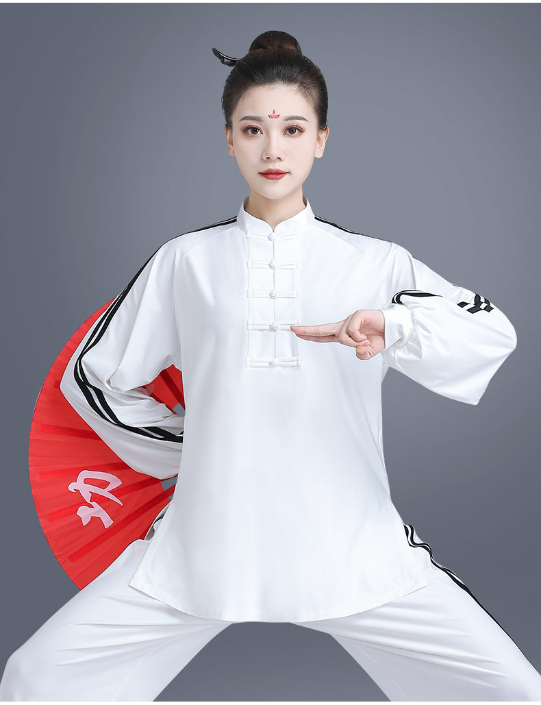 白色太极服图片大全图片