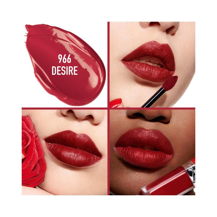 迪奥(christian dior)rouge唇釉唇彩经典自然日常哑光缎面滋润nms21