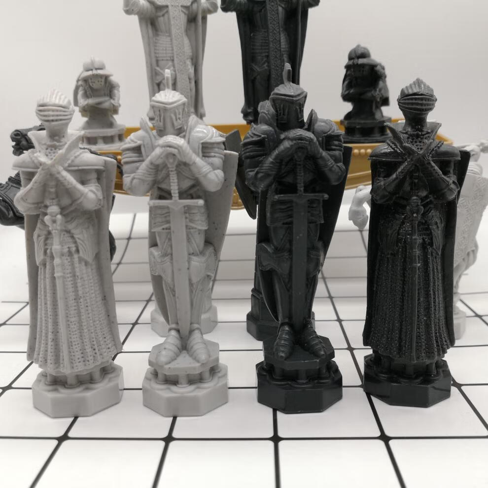 不舍天真 巫师棋 哈利波特周边终挑战象棋 霍格华兹摆件散货 白3 仅