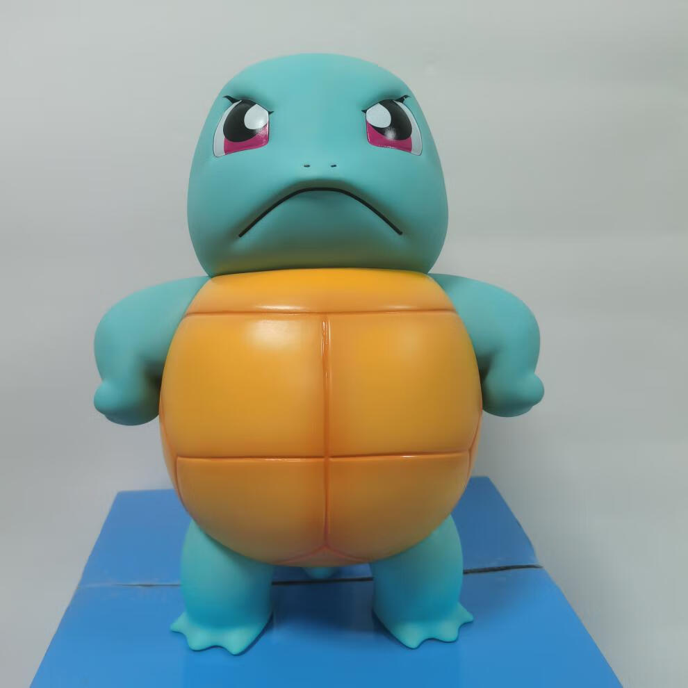 42cm可爱公仔gk模型摆件创意生日礼物男 超大傲娇杰尼龟(42cm)【图片