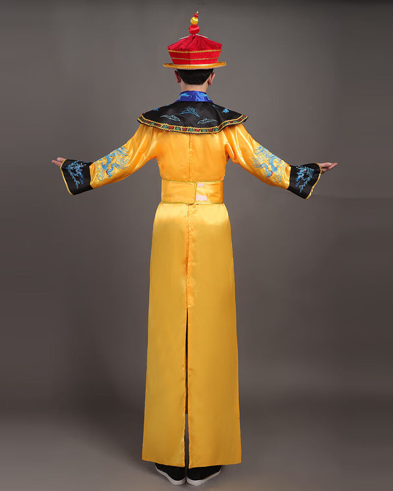 古代乾隆皇帝服装皇上龙袍清朝秦朝唐朝宫廷古装戏服影楼年会表演皇帝