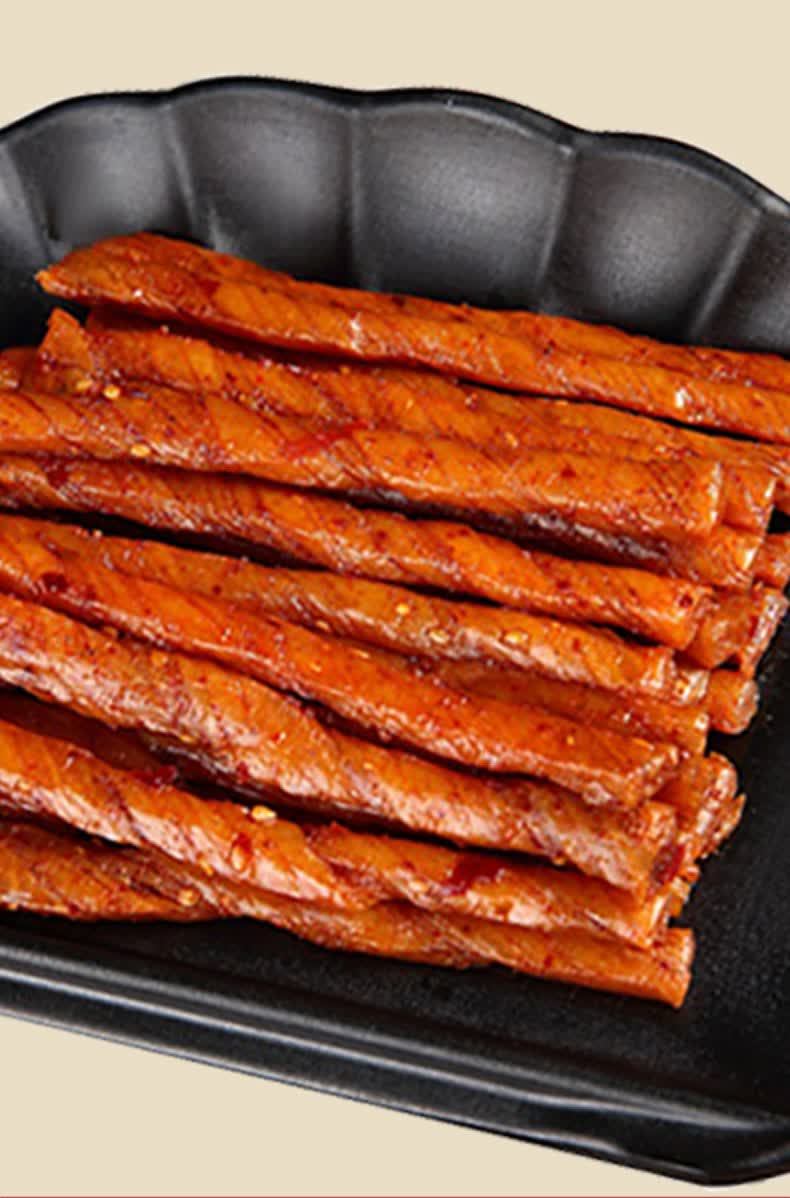 南北特麻辣素牛筋80g*10包辣条麻辣条片面筋豆筋豆干湖南特产办公室