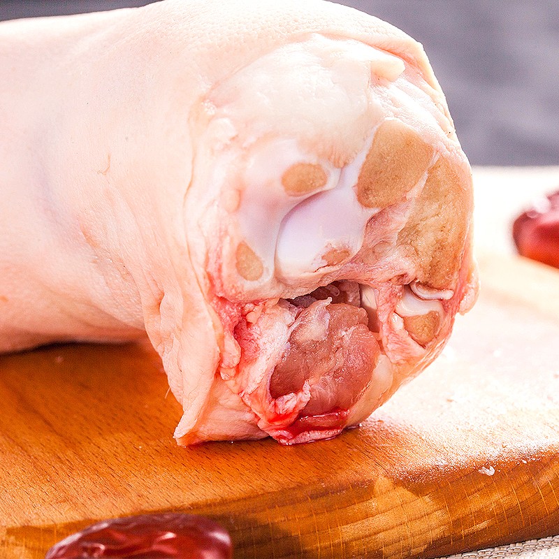 猪蹄子 生猪手猪脚猪肉 京东生鲜 2只装