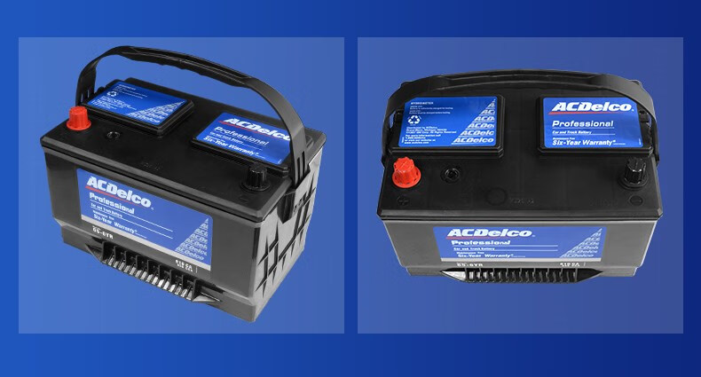 acdelco德科蓄电池瓶汽车原厂进口锐界猛禽f150探险者原装免维护 红色