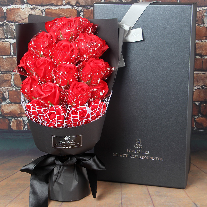 母亲节礼物情人节送女生浪漫生日礼物特别惊喜手工diy表白女朋友 情侣