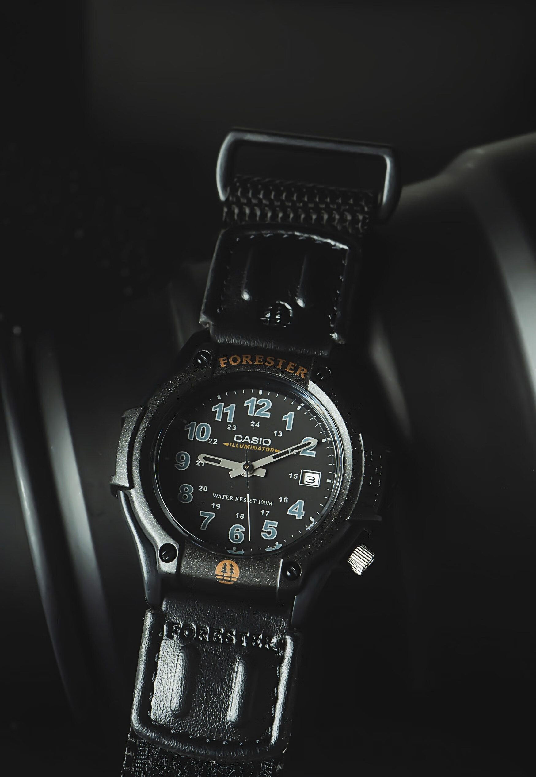 (casio)卡西欧g-shock机械潮流forester经典复古森林人手表ft-500wc