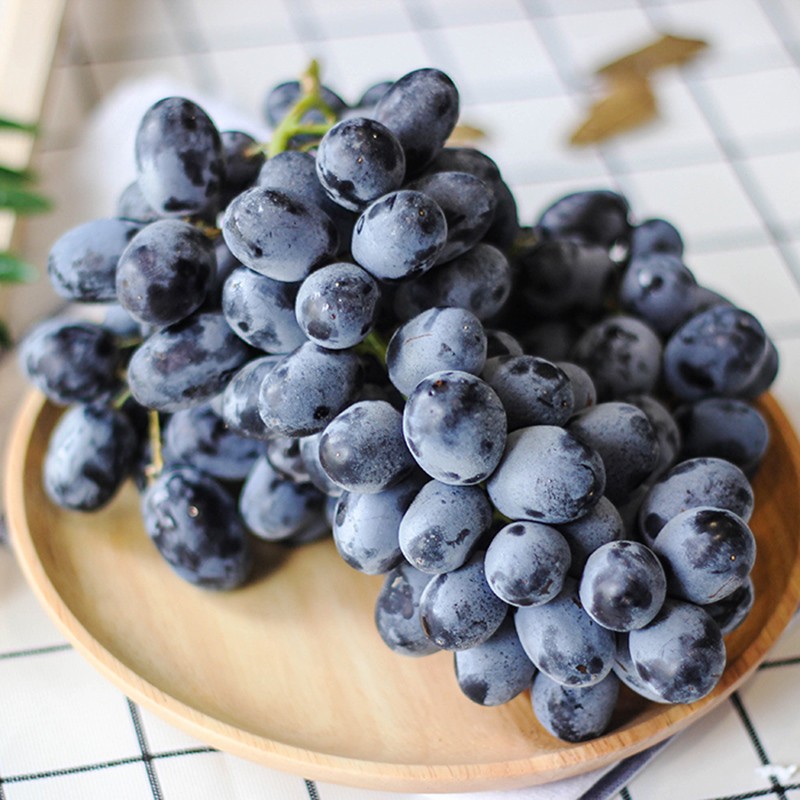 秘鲁进口无籽黑提2斤黑葡萄当季新鲜水果进口提子超甜黑加仑葡萄 2斤