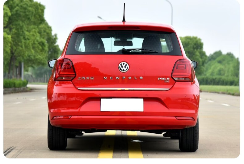 普立希 适用于19年大众polo字母贴标后字标newpolo装饰后尾车标 polo