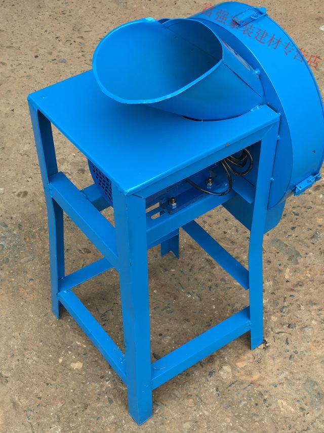 2018款小型家用养殖猪牛羊鸡鸭鱼青饲料切碎猪草机天蓝色
