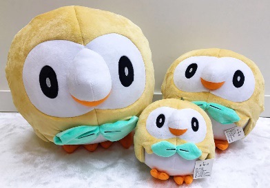 木木枭厨公仔 宝可梦树枭初始木木枭毛绒公仔 投羽枭初始型木木枭45cm