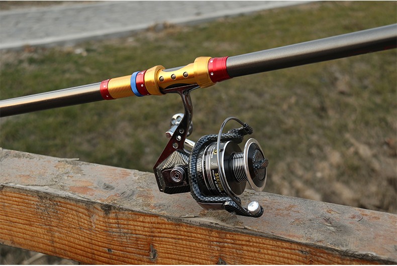 达瓦浪尖碳素锚鱼竿长节远投海竿抛竿挂鱼竿划鱼竿 _锚杆 _远投渔轮