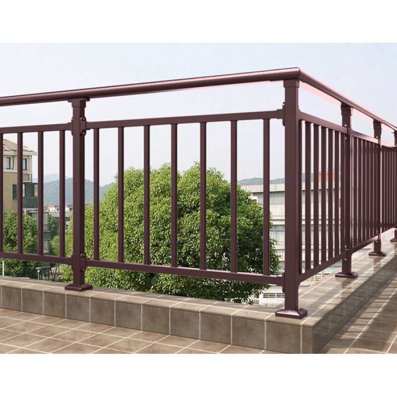 定制阳台护栏铝合金栏杆楼梯扶手锌钢铁艺不锈钢室外安全家用别墅围栏