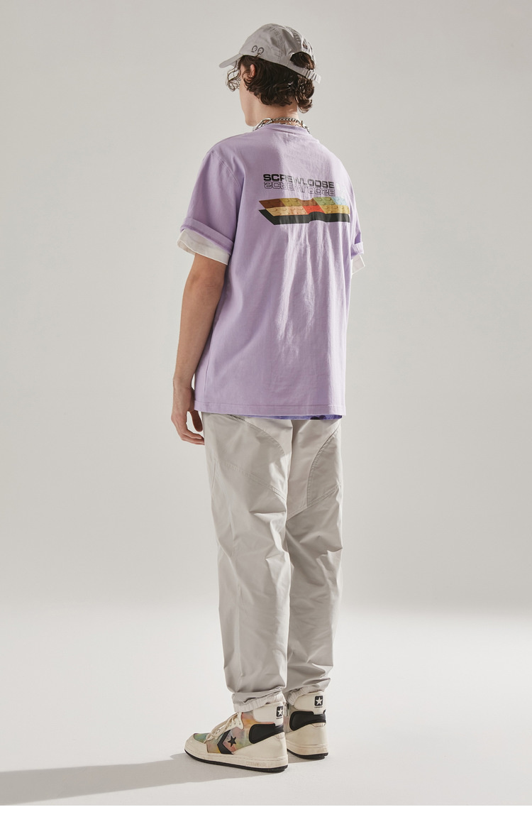 【inxxstreetlab】screw loose 唯心者独白系列 潮牌夏情侣短袖字母