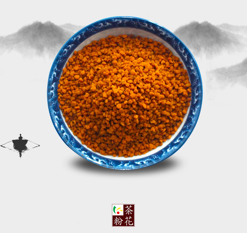安吉茶花粉500g优质新鲜食用茶叶粉1斤装未破壁活性天然蜂花粉500g