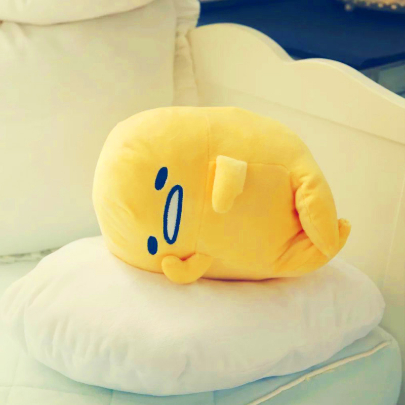 懒蛋蛋抱枕长条枕蛋黄君卡通毛绒玩具超软大号睡觉玩偶公仔礼物女 懒