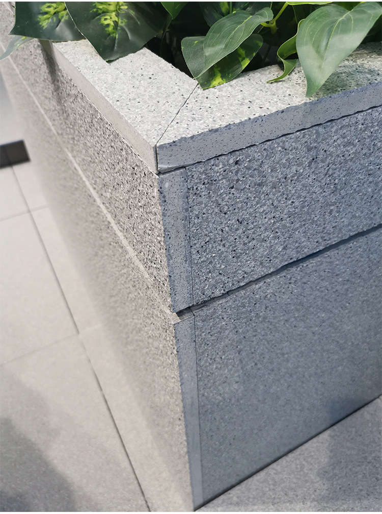 庭院加厚砖别墅露台地面砖pc砖18厚600×600仿麻石防滑地铺石 芝麻白