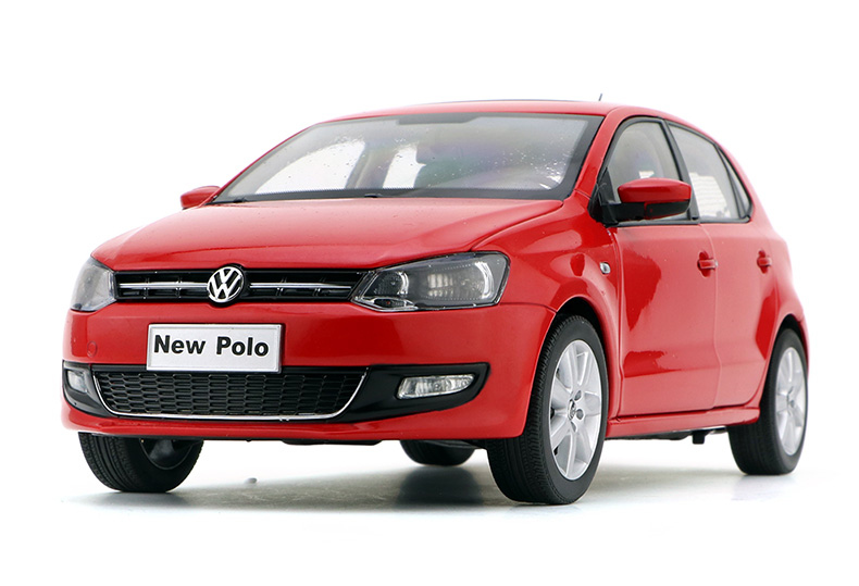 1:18原厂汽车模型 上汽大众波罗系列 cross polo plus gti 劲取仿真