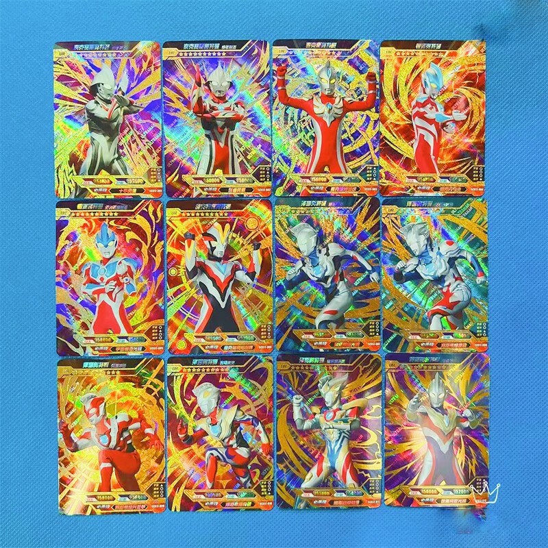 奥特曼卡片玩具荣耀版17弹全套bcr德凯黑金闪卡满星收藏卡牌男孩玩具