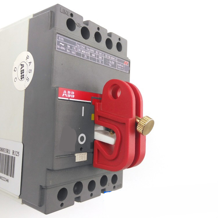 多功能空气电气开关安防停工锁定安全锁具断路器锁具带螺丝挂锁吊牌