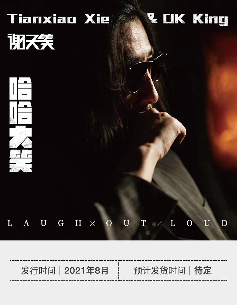 正版唱片谢天笑哈哈大笑2021专辑cd歌词本带流水编码