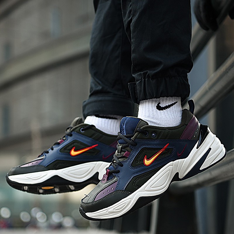 nike耐克m2ktekno红白蓝走秀复古老爹鞋运动鞋休闲鞋男鞋av4789001425