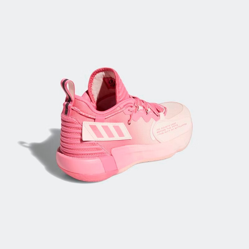 纯原正确版 利拉德dame7黑粉色实战篮球鞋运动鞋男鞋gv9877 44【图片