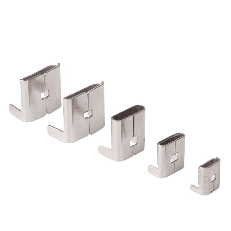 304不锈钢扎扣不锈钢打包扣搭扣船用扎带搭扣不锈钢扎带12l扣