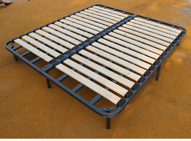 实木加厚折叠软床排骨架18双人铁床架15米床架床板定制龙骨架折叠钢管