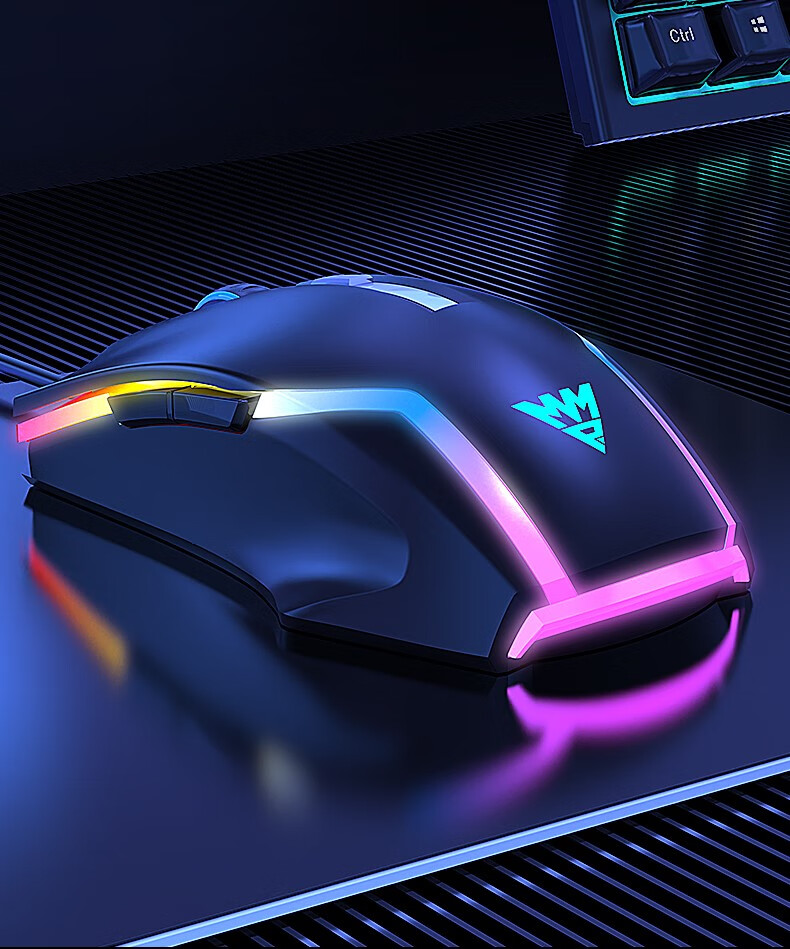 牧马人 牧马人电竞鼠标有线机械游戏cf穿越火线宏台式电脑csgo专用 m5