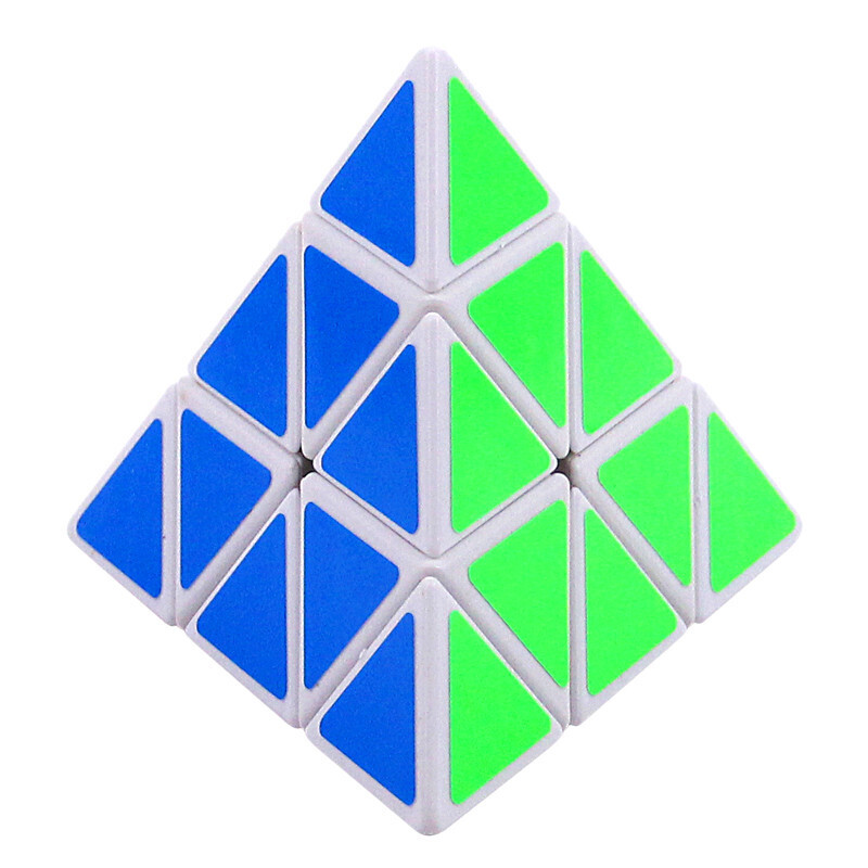 镜面 斜面 五魔 金字塔 比赛 智力玩具24段魔尺礼物礼物 金字塔魔方黑