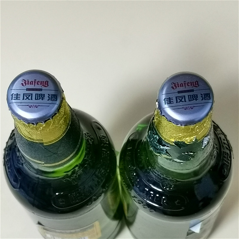佳凤啤酒 570mlx4瓶 佳凤啤酒12度东北佳木斯特产大绿棒夺命大佳凤