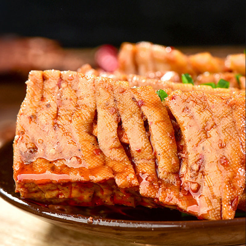 兰花串兰花干素肉香辣豆腐干豆干零食武冈豆干豆制品