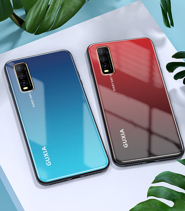 vivoy51s手机壳vivo y70s玻璃保护硅胶套y51s全包防摔v2002a磨砂viviy