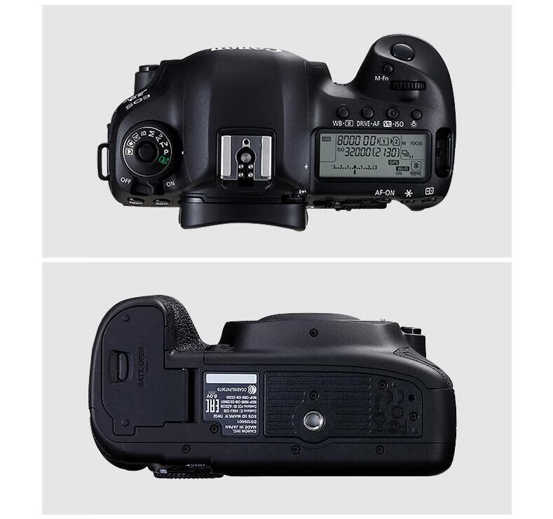 佳能(canon) eos 5d mark iv全画幅单反相机高清数码4k照相机佳能5d4