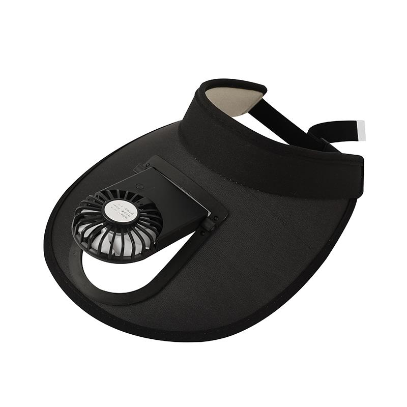 迪士尼商场同款带电风扇的太阳帽可充电夏季遮阳帽女小风扇帽子儿童