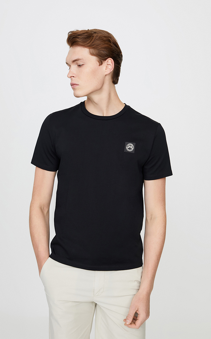 lindeberg金林德伯格新潮流时尚休闲短袖t恤打底衫男520101512 k00白