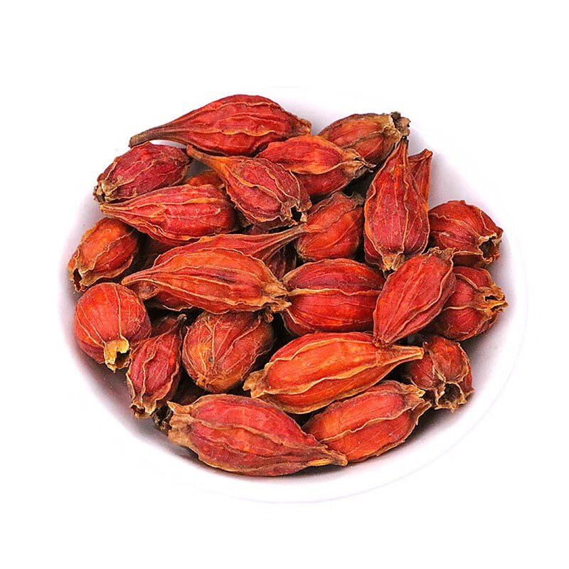 精选中药材红栀子500g克栀子茶栀子果山栀子大花栀子黄枝子果香料上色