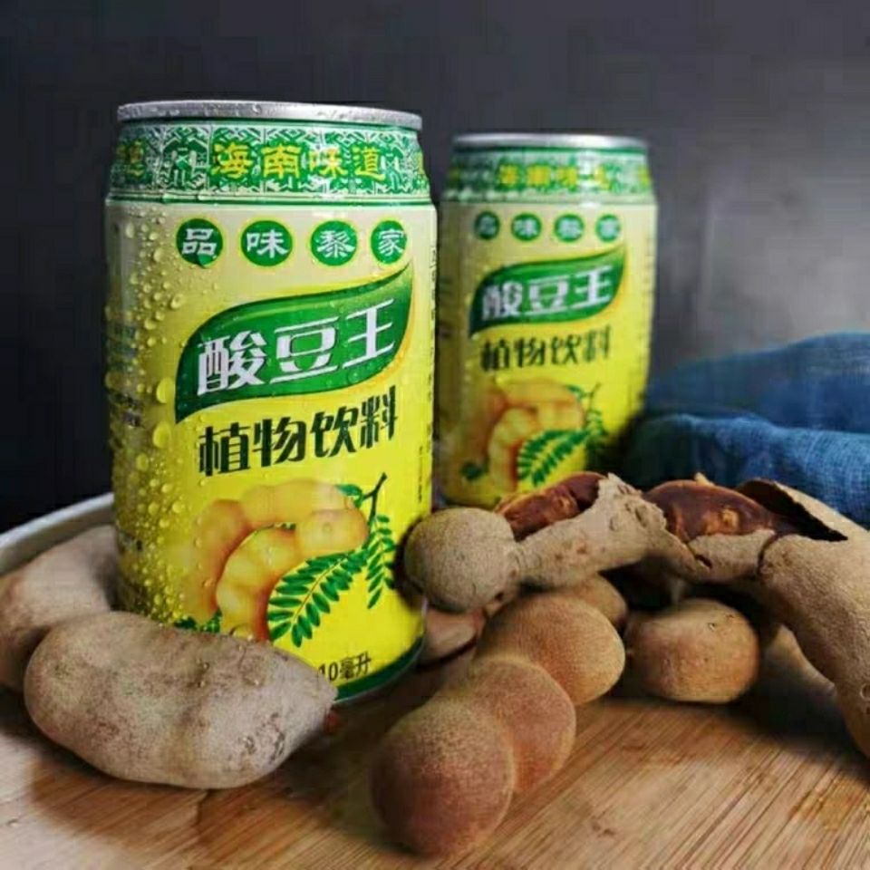 海南特产310ml海南酸豆王植物饮料酸豆汁饮品解署解腻整箱310mlx6罐